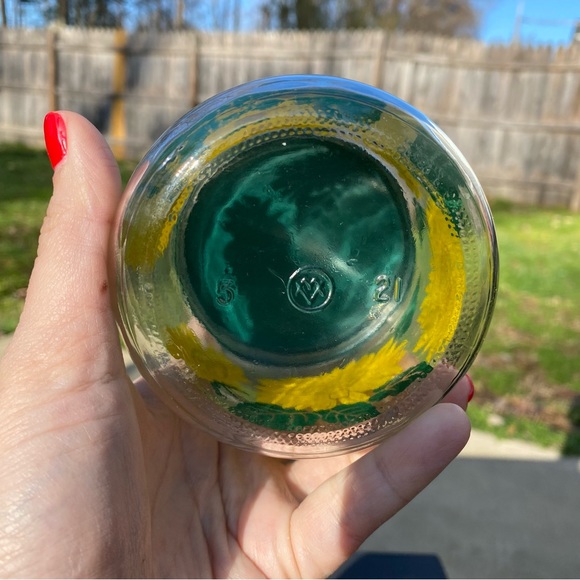 Small Vintage Sunflower Jar - Picture 5 of 7